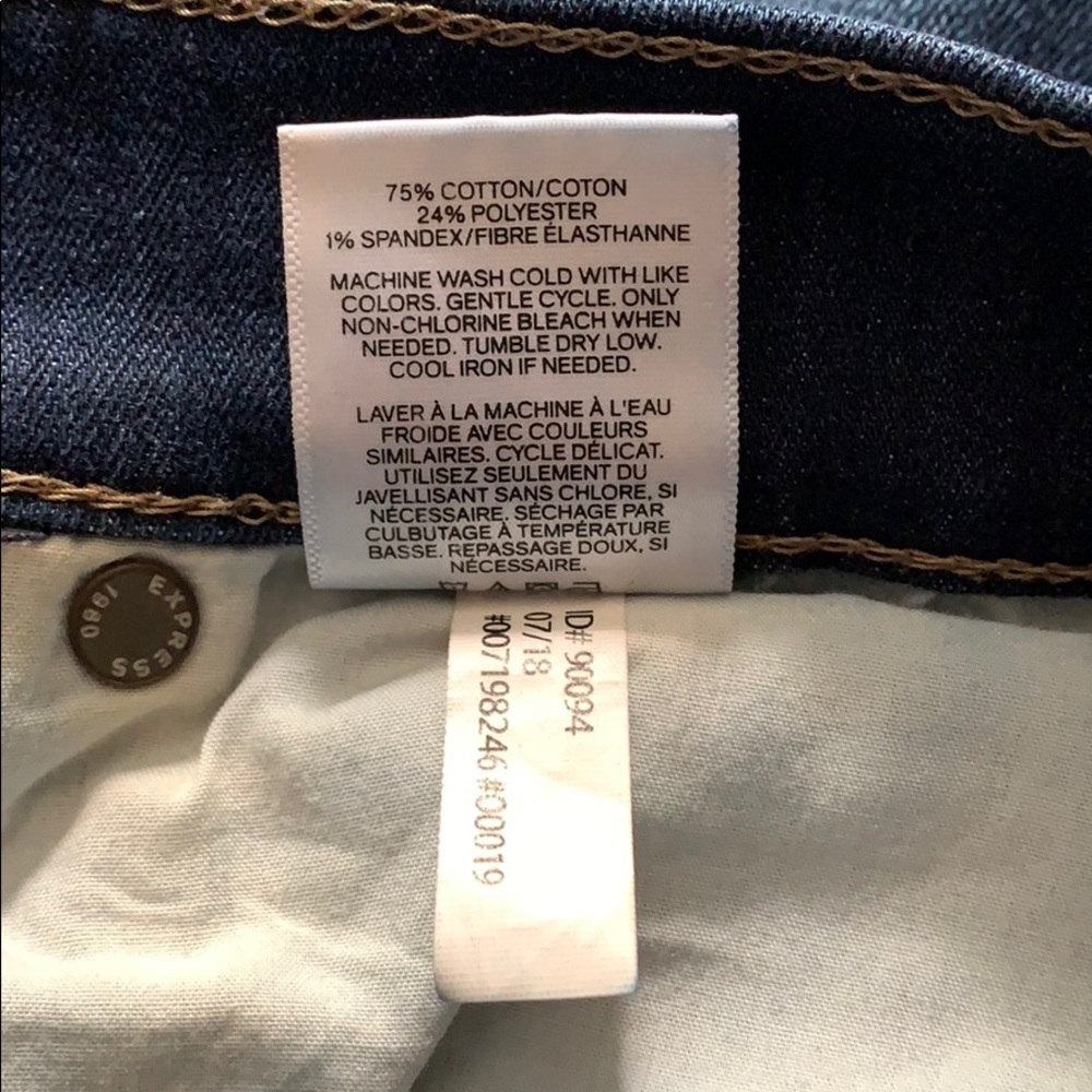 Express Mid Rise Jean Legging - Picture 7 of 8